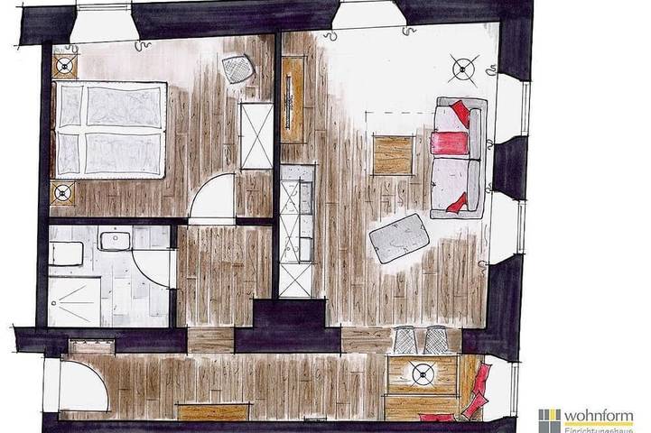 Gästehaus für 4 Personen - 1
