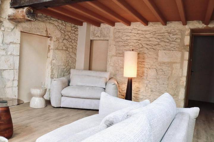 Location de vacances pour 4 personnes, avec jardin et piscine à Cherval - 4