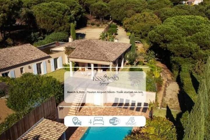 Villa für 8 Personen, mit Balkon und Pool sowie Garten - 1