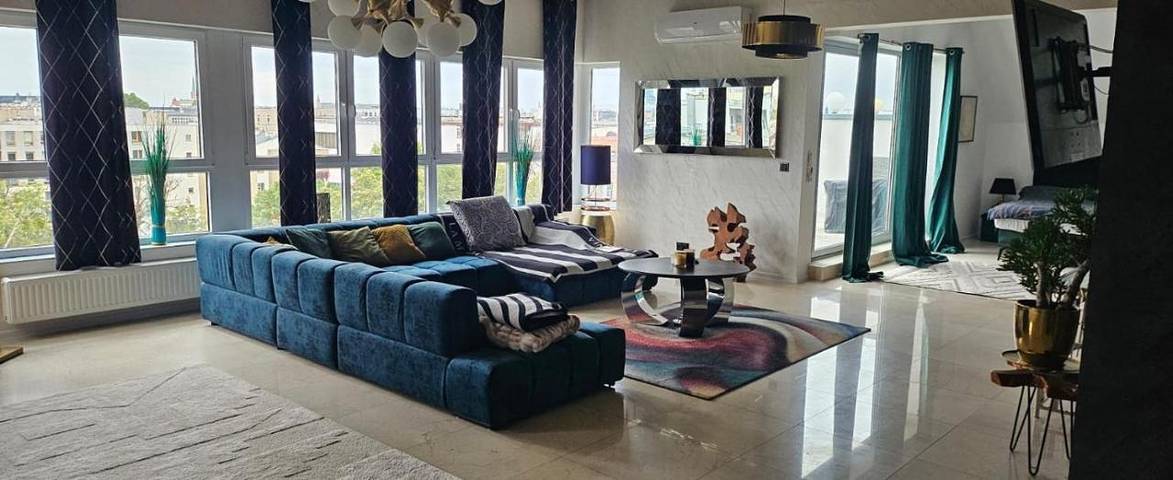 Loft dla 2 osób, z widok i balkon w Wrocław