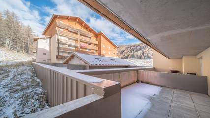 Gîte pour 6 personnes, avec balcon et piscine dans La Foux d'Allos