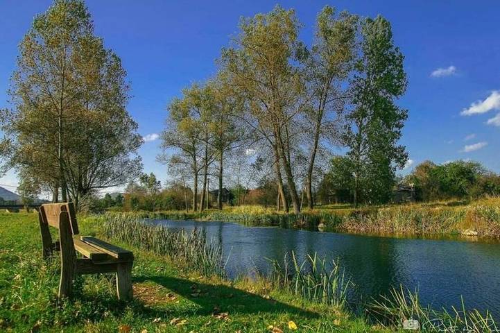 Ferienwohnung für 4 Personen, mit Garten und Terrasse, mit Haustier