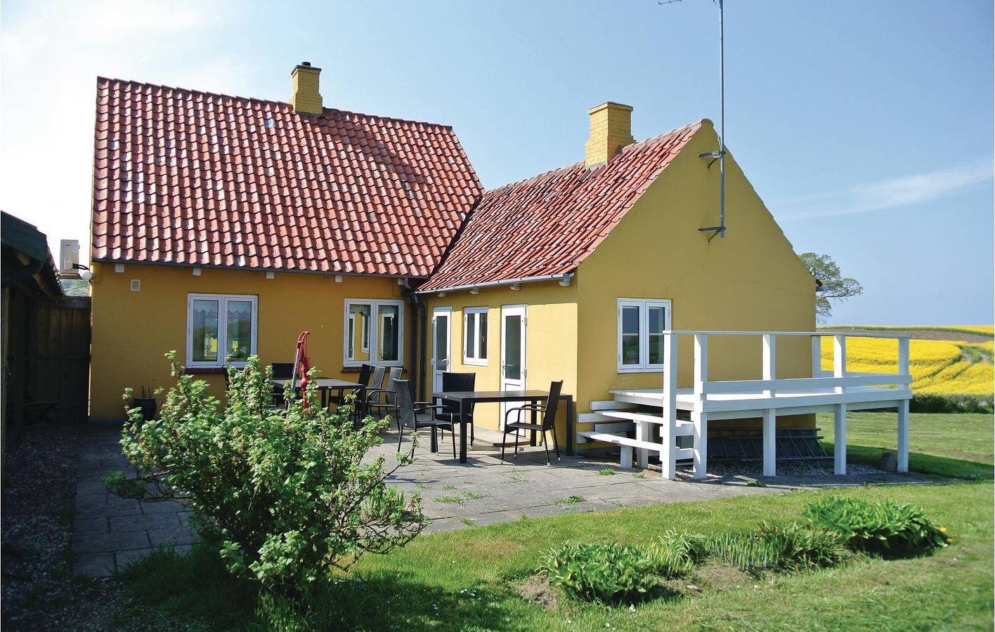 Ferienhaus für 5 Personen mit Terrasse in Nordstrand (Tranekær), Tranekær