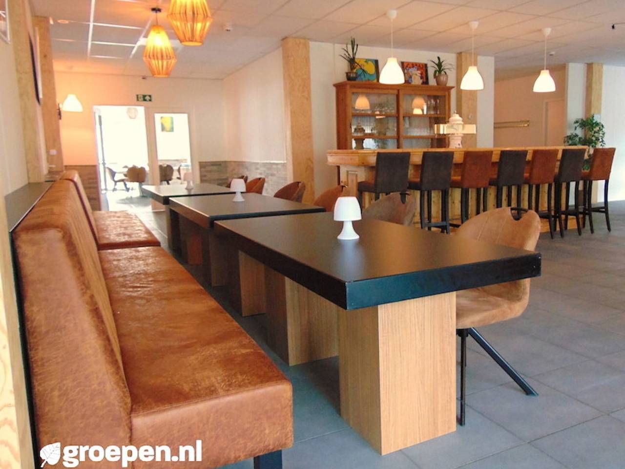 Gruppenhaus in Limburg am Naturschutzgebiet in Haelen, Limburg (Niederlande)