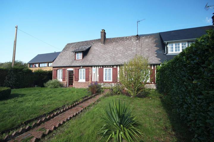 Gîte pour 5 personnes, avec jardin à Gruchet-Saint-Siméon
