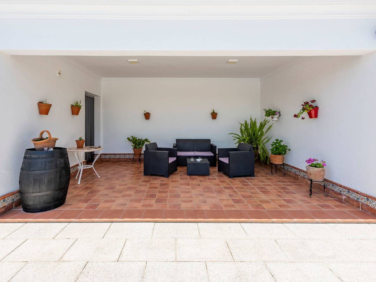 Manuel Landhaus in La Puebla de Cazalla, Provincia de Sevilla