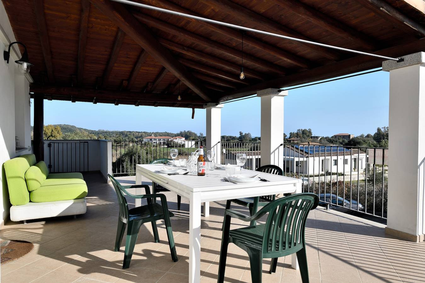 Ferienhaus "Marina Holiday" mit Meerblick, 2 privaten Terrassen und WLAN in Torre di Bari, Bari Sardo