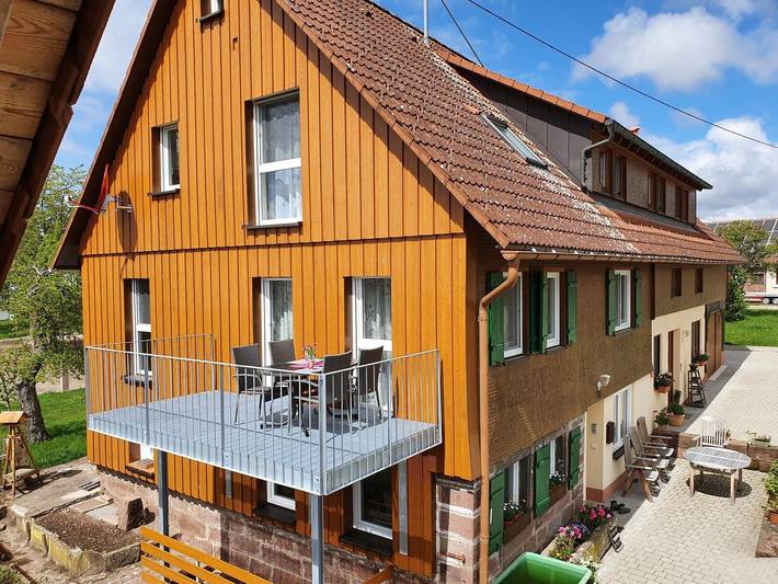 Ferienwohnung für 4 Personen, mit Garten, mit Haustier