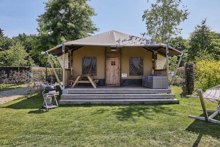Vakantiepark voor 6 personen, met terras en balkon/terras in Voorthuizen