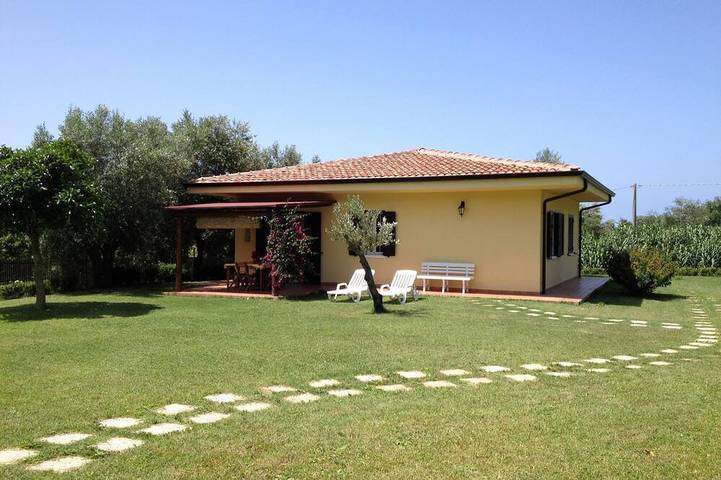 Tropea - Capo Vaticano Apartment in villa with pool, sea view, big garden in Ricadi, Ricadi (municipality)