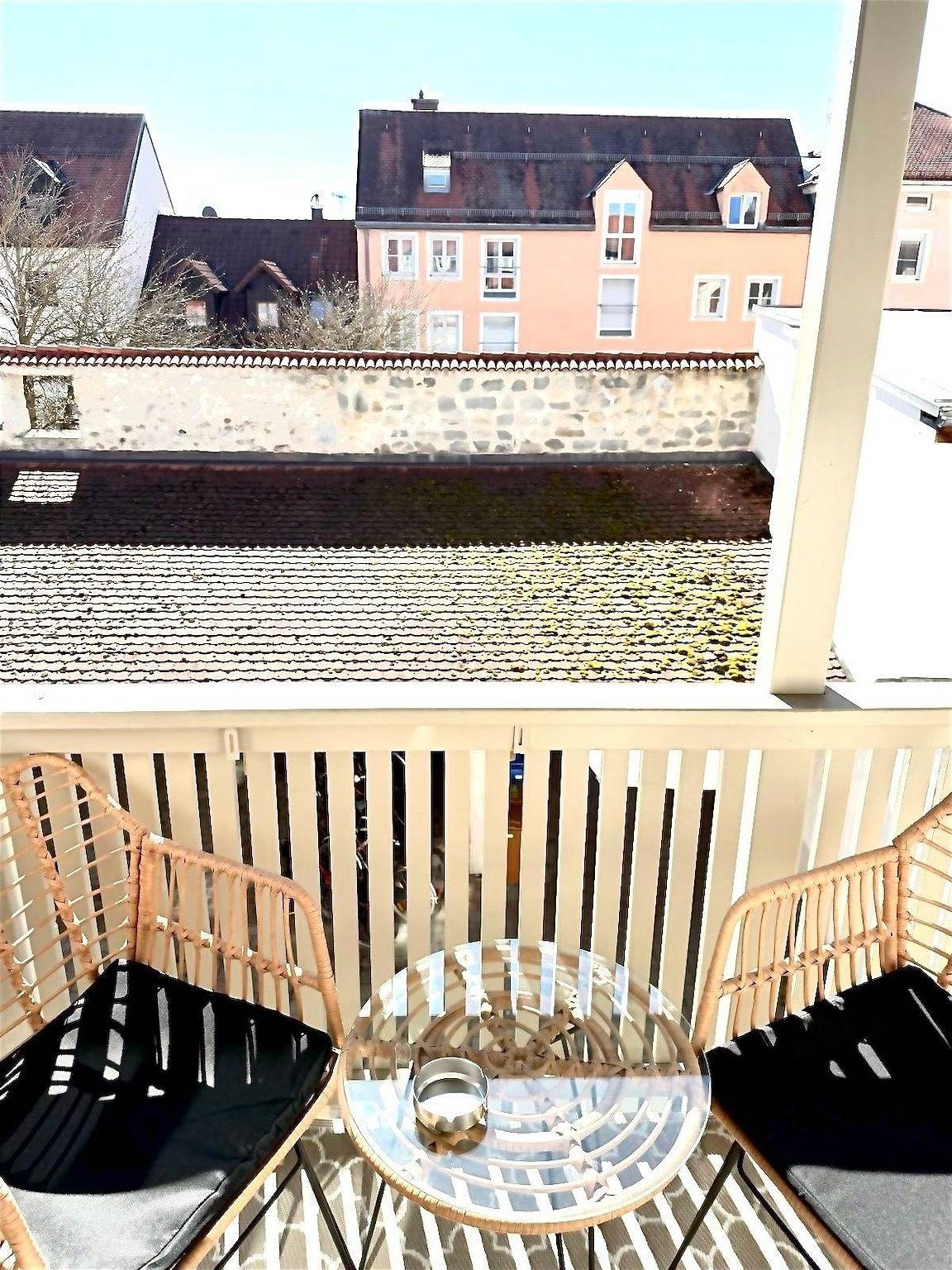 Ganze Ferienwohnung, Allgäu Boho Apartment mit Balkon in Kempten, Bayerisch Schwaben