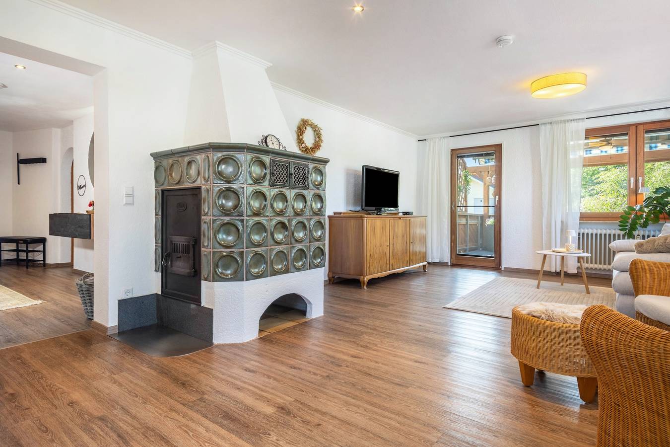 Apartamento entero, Apartamento Gartenblick Tettnang con terraza cubierta in Tettnang, Region Bodensee-Oberschwaben