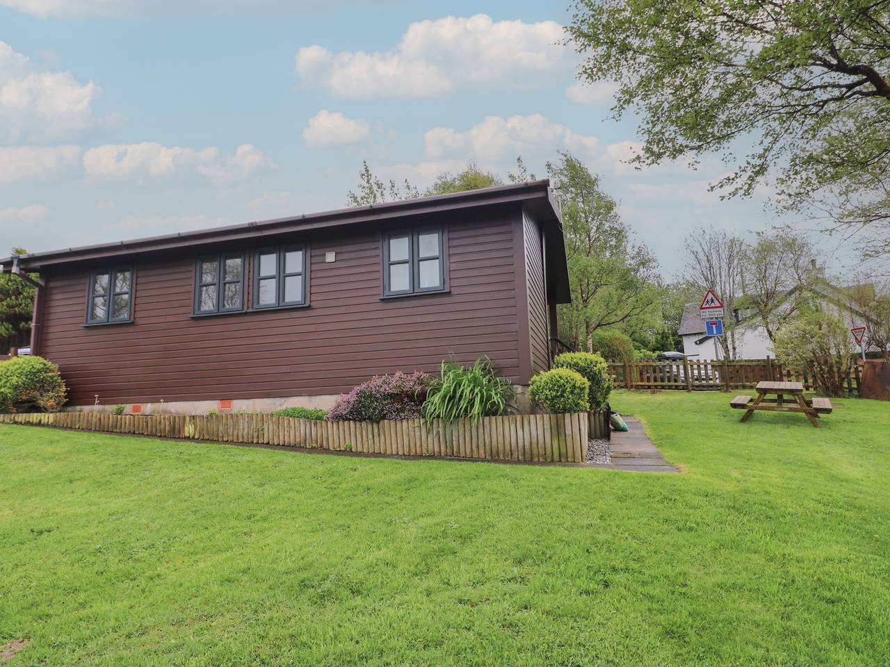 Lodge voor 4 personen met tuin in Highlands