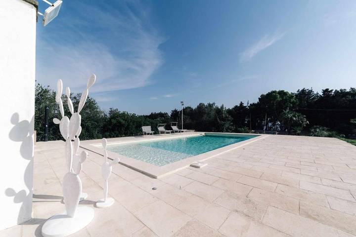 Villa per 3 persone, con Giardino e Piscina a Parabita