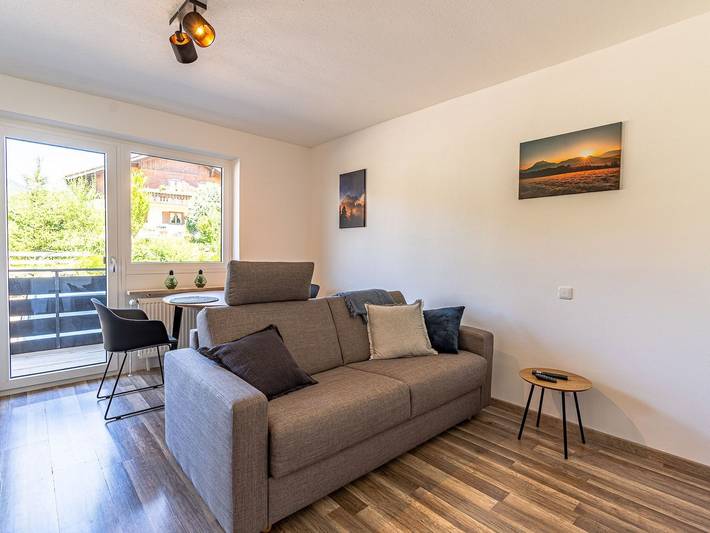 Ferienwohnung für 2 Personen, mit Balkon in Ofterschwang