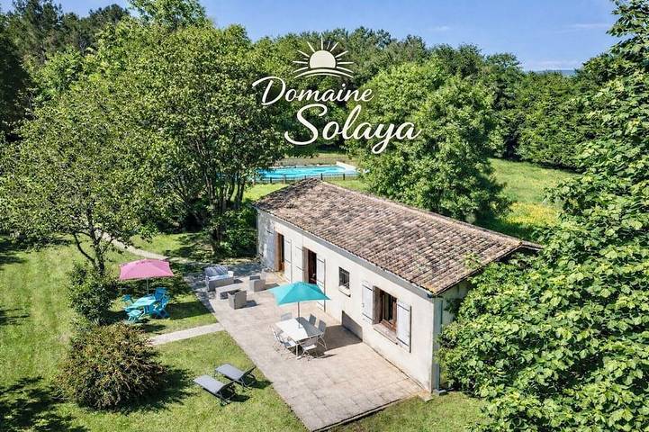 Maison de vacances pour 5 personnes, avec jardin à Coutras