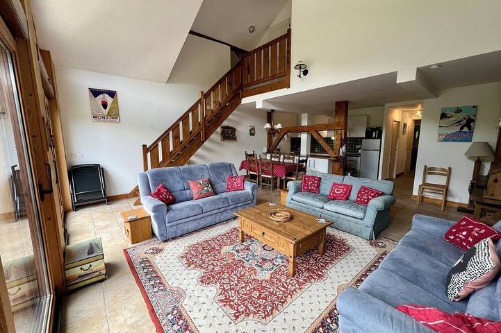 Appartement de vacances pour 10 personnes, avec balcon