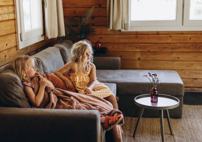 Chalet mit skandinavischem Flair für 4 Personen in der Natur von Groningen in Haren, Groningen und Umgebung