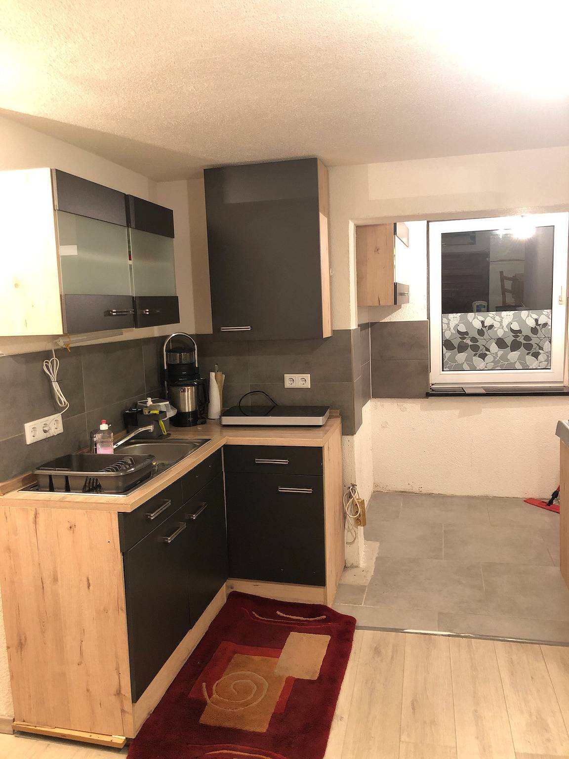 Ganze Wohnung, Apartment 'Jolie' mit Bergblick, privater Terrasse und Wlan in Söhrewald, Hessisches Bergland