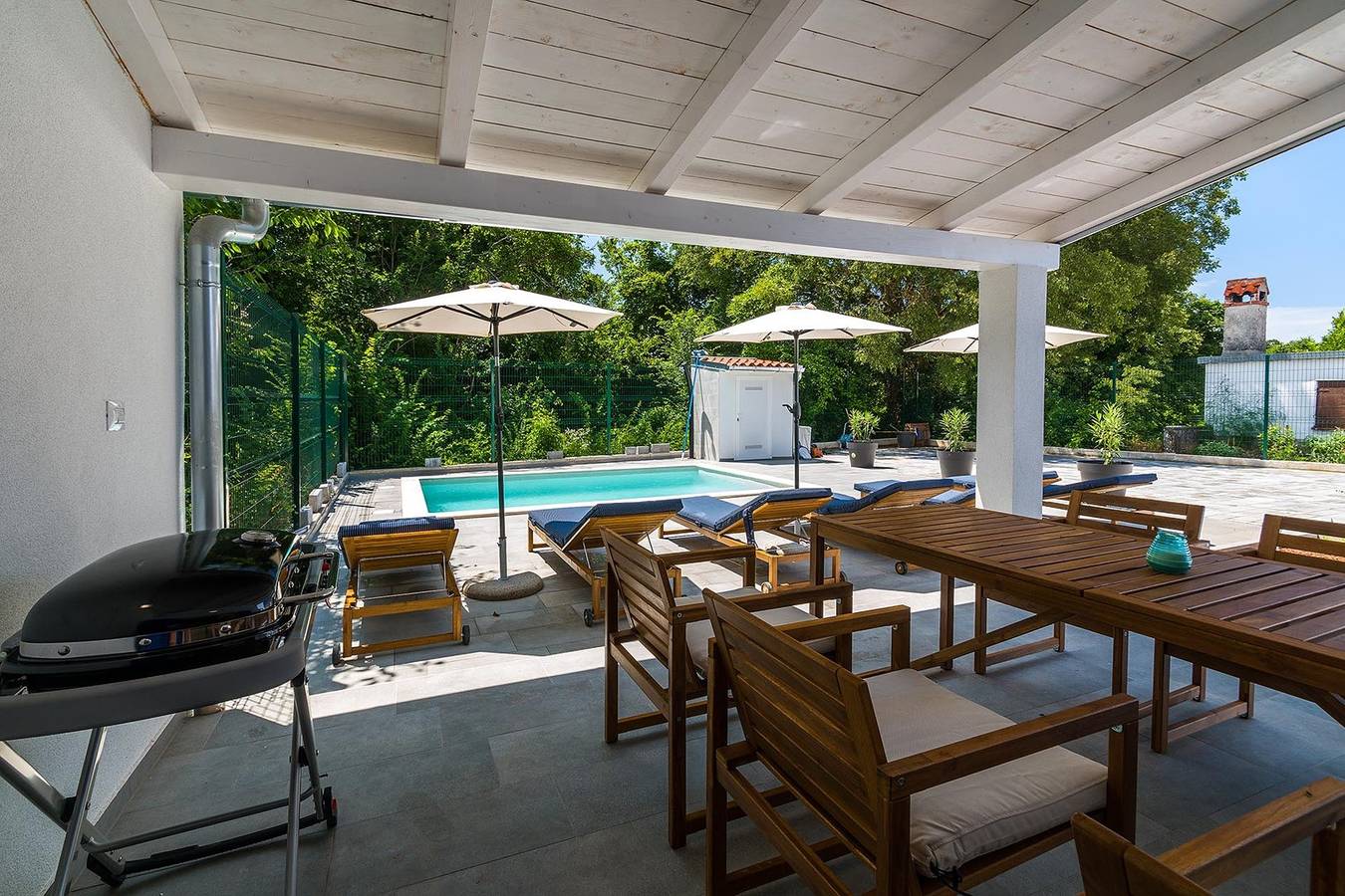 Villa voor 6 personen met balkon/terras in Barban, Zuidkust Istrië