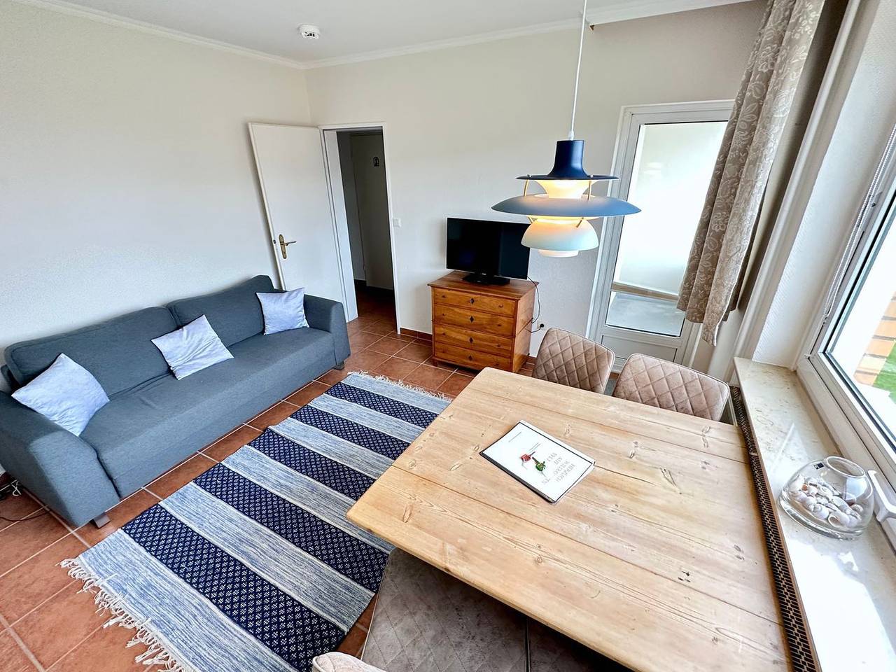 Ganze Wohnung, Komfortables Apartment mit Balkon, Gartenblick und Strandnähe in Westerland in Westerland, Sylt (Gemeinde)