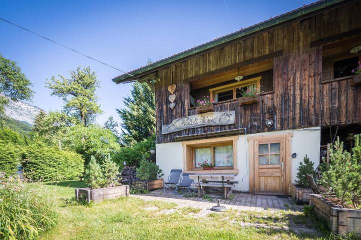 Maison de campagne pour 3 personnes, avec jardin en Haute-Savoie