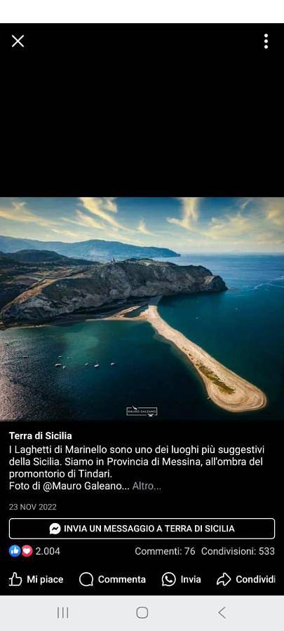 Appartamento per 4 persone, con balcone e panorama a Oliveri