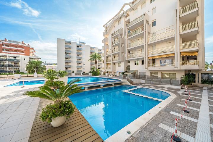 Ferienwohnung für 2 Personen, mit Kinderpool an der Costa Dorada