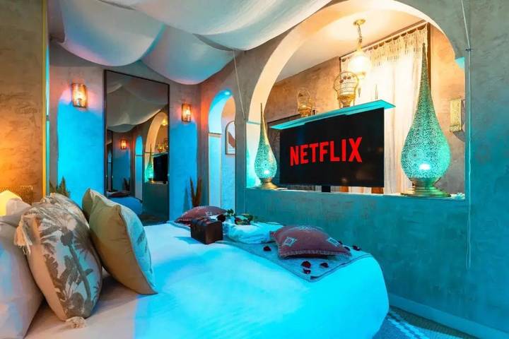 Hôtel pour 2 personnes, avec jacuzzi et terrasse à Lagrâce-Dieu