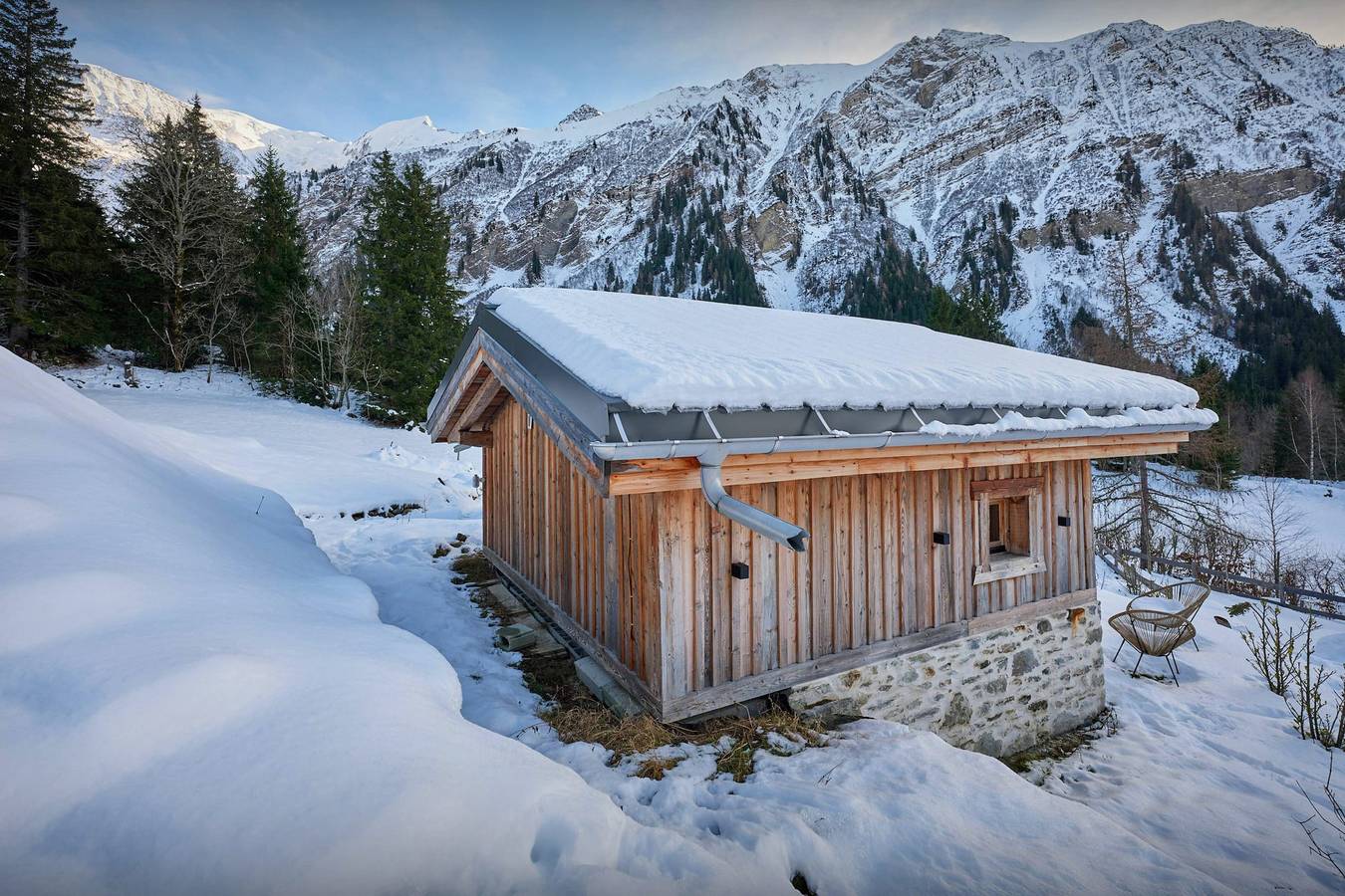 Casa Rural para 2 personas con jardín in Saint-Gervais-les-Bains, Pays du Mont-Blanc