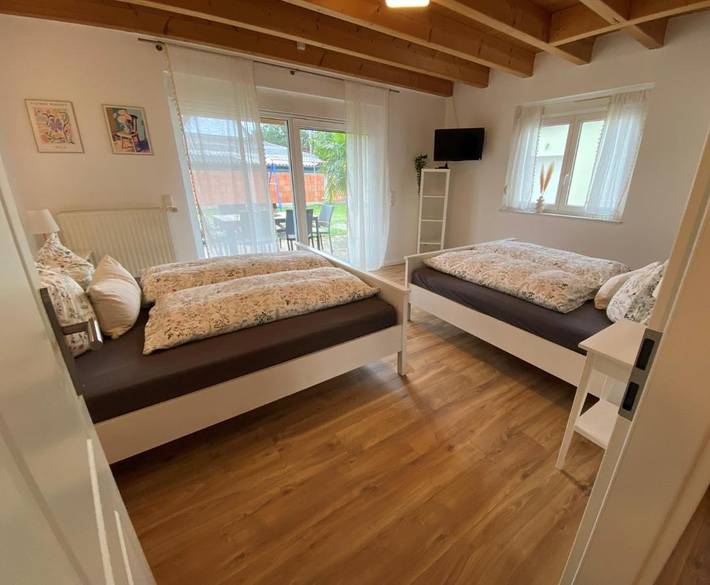 BnB für 2 Personen, mit Terrasse und Garten in Rust