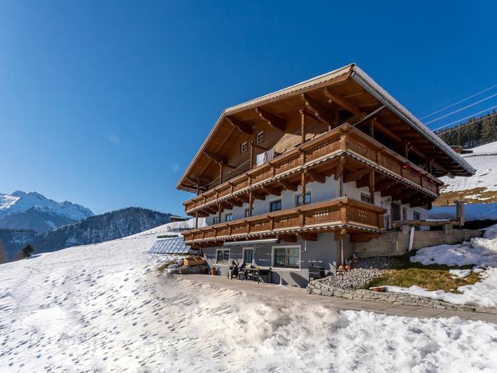 Bauernhof für 10 Personen, mit Balkon und Terrasse sowie Garten in Wald im Pinzgau