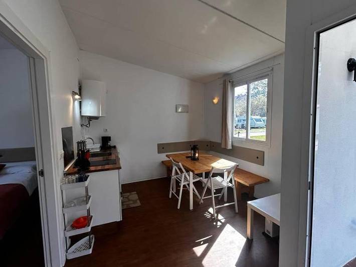 Bungalow para 3 personas, con jardín en Asturias