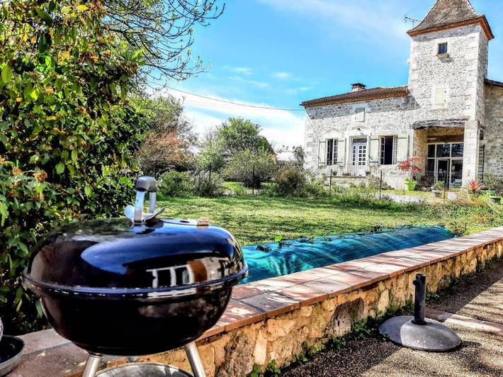 Location de vacances pour 5 personnes, avec piscine et jardin, animaux acceptés à Bourran - 2