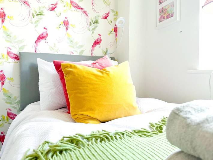 Chambre d’hôte pour 2 personnes, avec vue ainsi que jardin et vue sur le lac