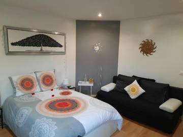 Gîte pour 3 personnes, avec vue et jardin, animaux acceptés à Le Hohwald