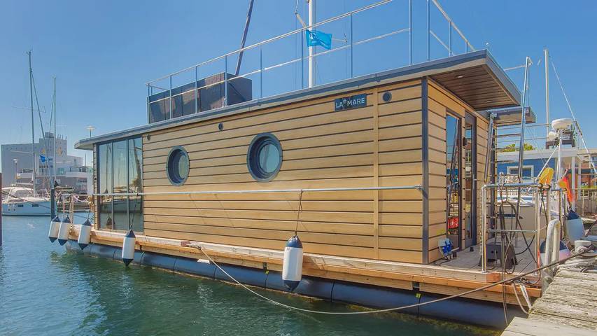 Boot für 4 Personen, mit Terrasse und Sauna in Heiligenhafen - 4