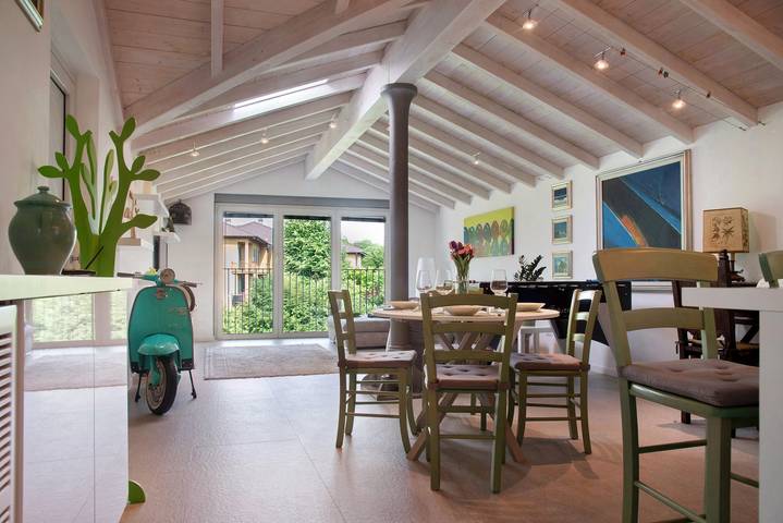 Ferienwohnung für 4 Personen, mit Garten in Lago Maggiore (Lombardei)