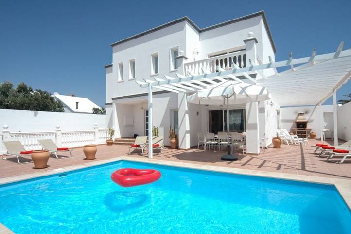 Villa pour 9 personnes, avec Balcon et Piscine à Teguise