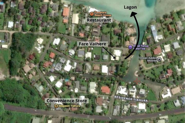 Maison d’hôte pour 2 personnes, avec jardin et vue ainsi que terrasse et vue sur le lac dans Ha'apiti - 3