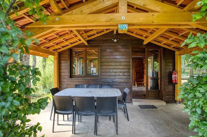 Chalet pour 9 personnes, avec terrasse