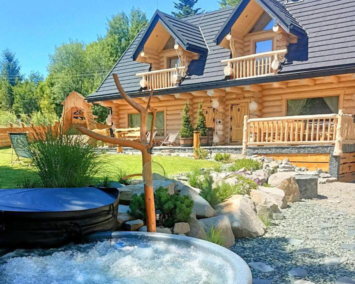Domek letniskowy dla 10 osób, z widok i ogród oraz sauna - 1