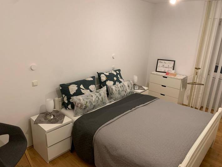 Ferienwohnung für 2 Personen, mit Balkon und Terrasse sowie Seeblick und Ausblick in Rees - 3