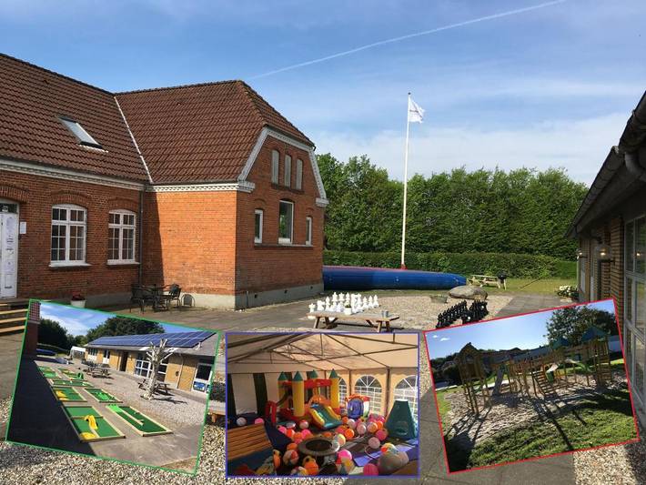 Camping für 5 Personen, mit Garten und Terrasse in Dänemark