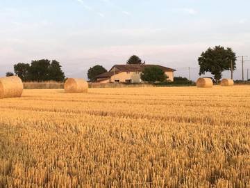 Appartement de vacances pour 2 personnes, avec jardin ainsi que balcon et vue dans l' Ain