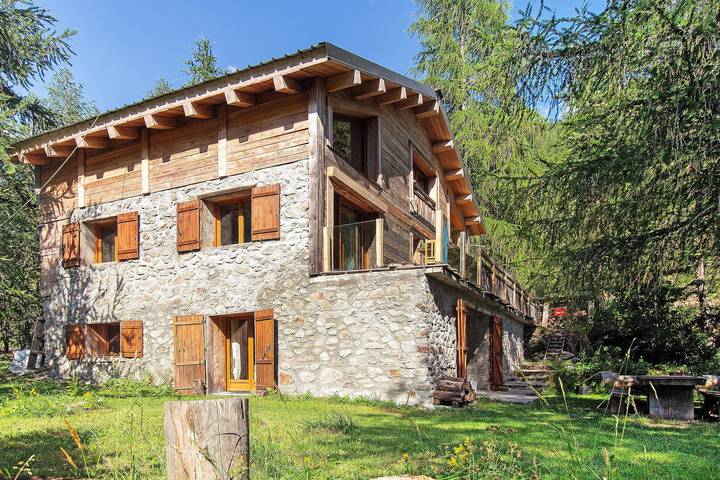 Baita per 6 persone, con Giardino a Belvedere (Alpi Marittime)