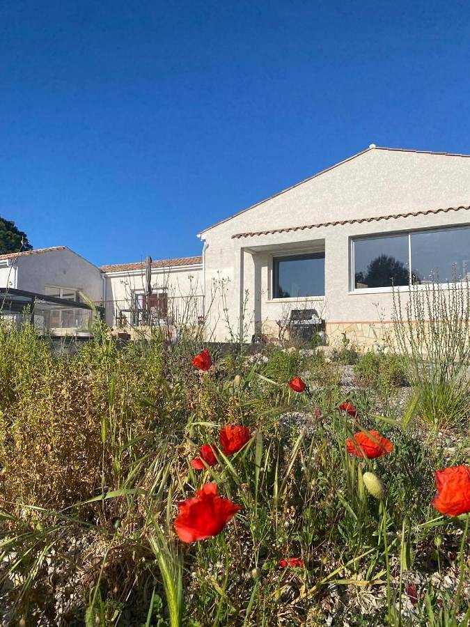 Location de vacances pour 12 personnes, avec piscine et terrasse ainsi que jardin et vue à Saint-Pons-de-Mauchiens - 2