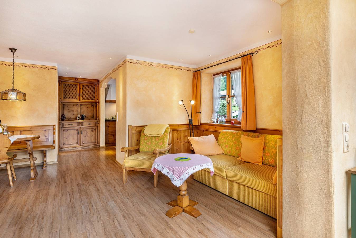 Ganze Wohnung, Apartment 'Weibhauser' mit Bergblick, privater Terrasse und Wlan in Ruhpolding, Bayerische Alpen