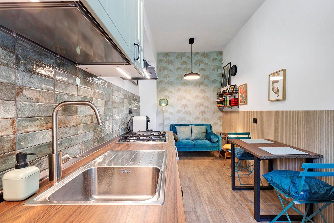Entire apartment, Sage Green House Roma Gemelli – Elegant Apartment Adjacent to a beautiful urban park in Rome, Rome Province