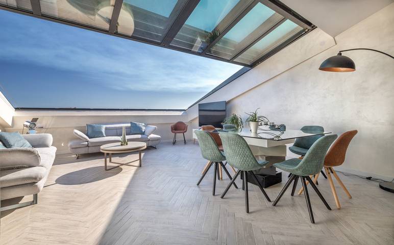 Appartement de vacances pour 8 personnes, avec terrasse et vue sur l’océan - 1